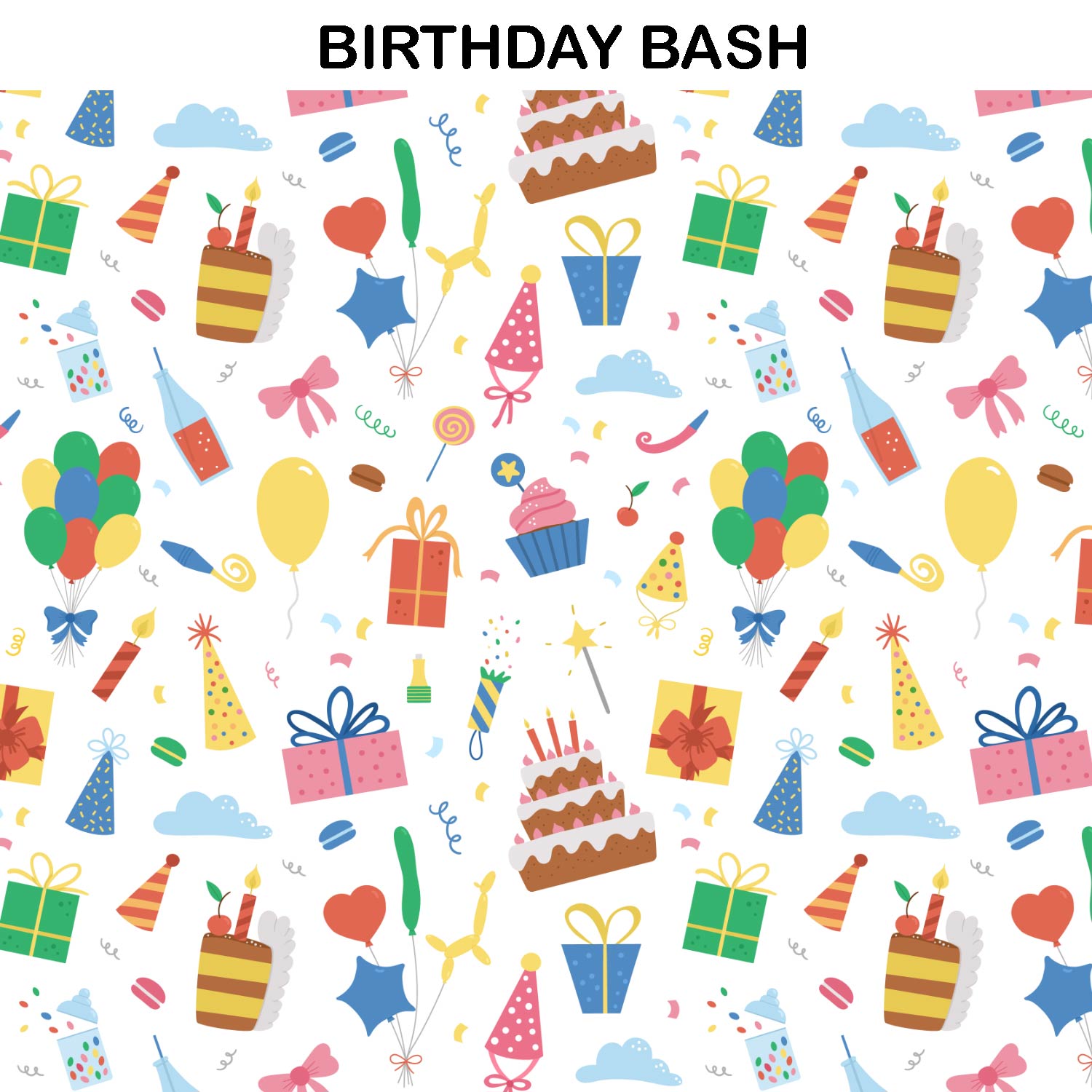 HAPPY BIRTHDAY MACBOOK & A4 FOLDER SLEEVE CUSTOMISER