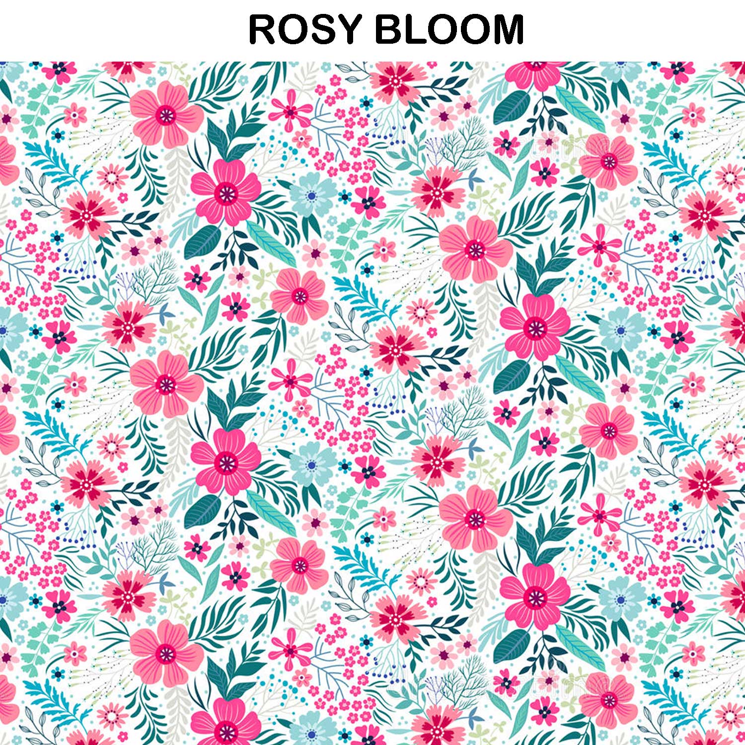 FLORAL PRINT KIDS DUFFEL BAG CUSTOMISER