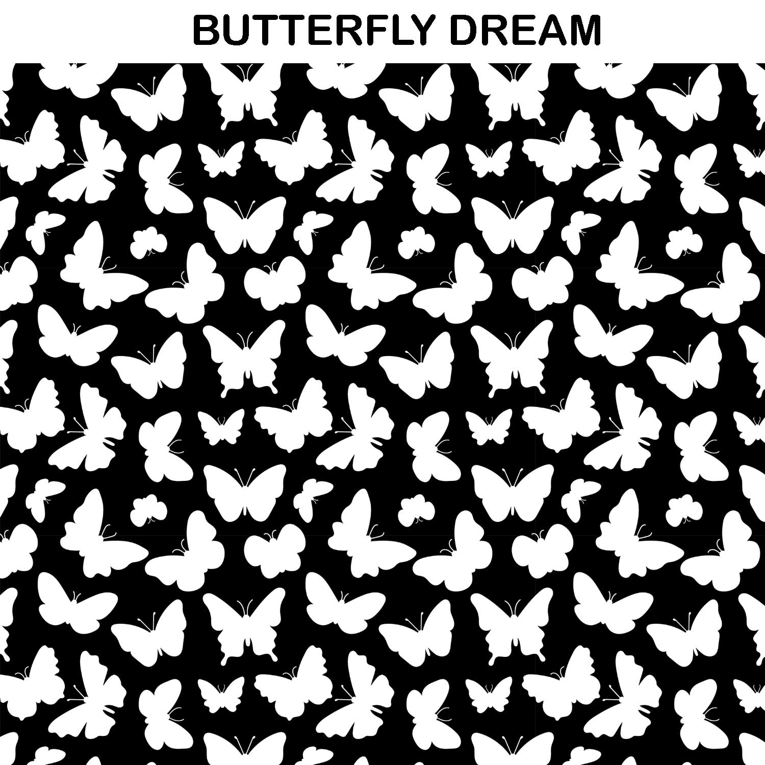 BUTTERFLY PRINT KIDS DUFFEL BAG CUSTOMISER