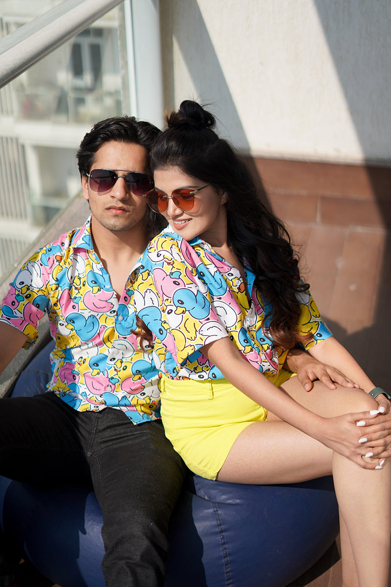 Multi Duck Couple shirt