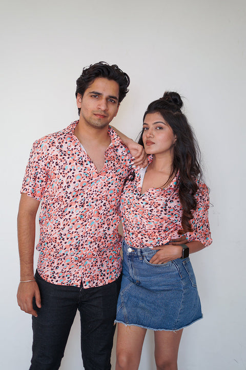 Animal skin Couple shirt