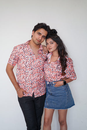 Animal skin Couple shirt