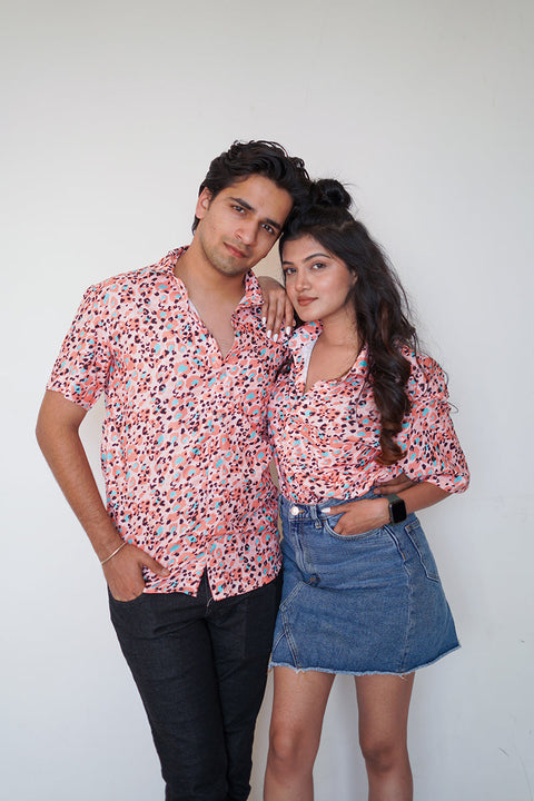 Animal skin Couple shirt