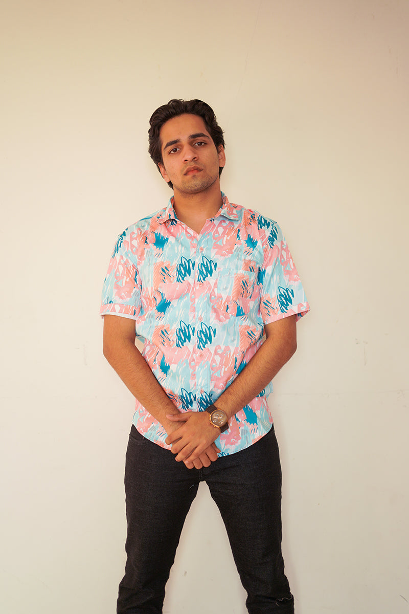 Calm leave Couple shirt