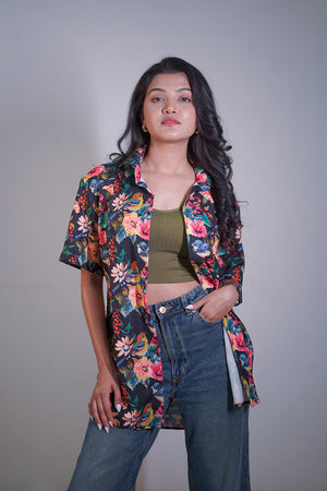 Dark Tropical Couple shirt