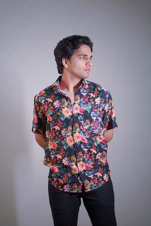 Dark Tropical Couple shirt