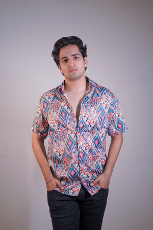 Smart Paisley Couple shirt