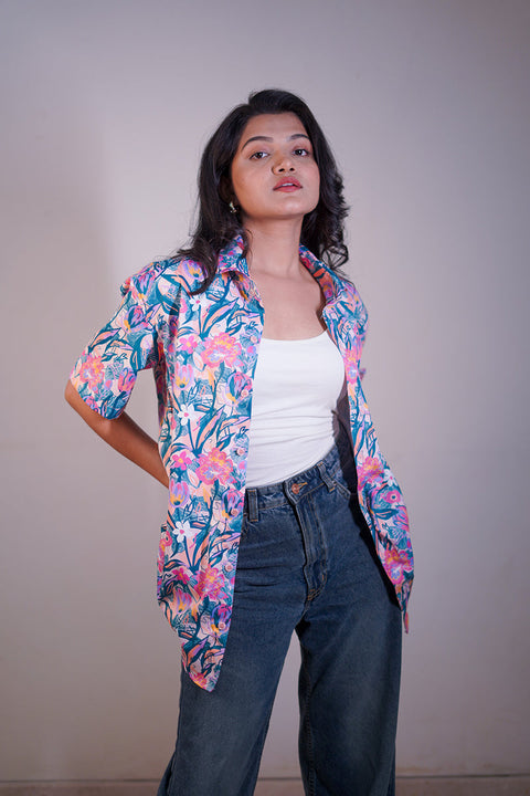 Pastel Colour Couple shirt