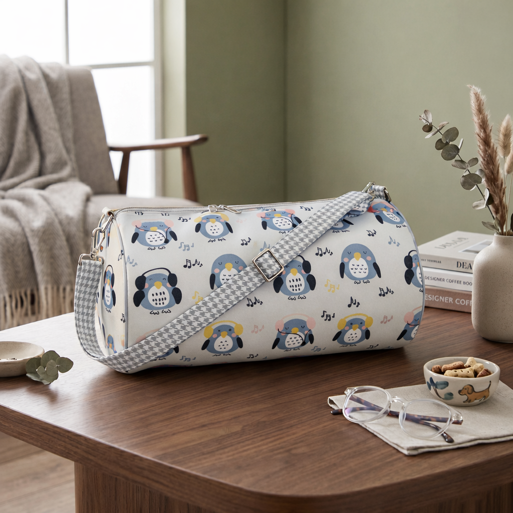 PENGUIN POP PRINT DUFFEL BAG