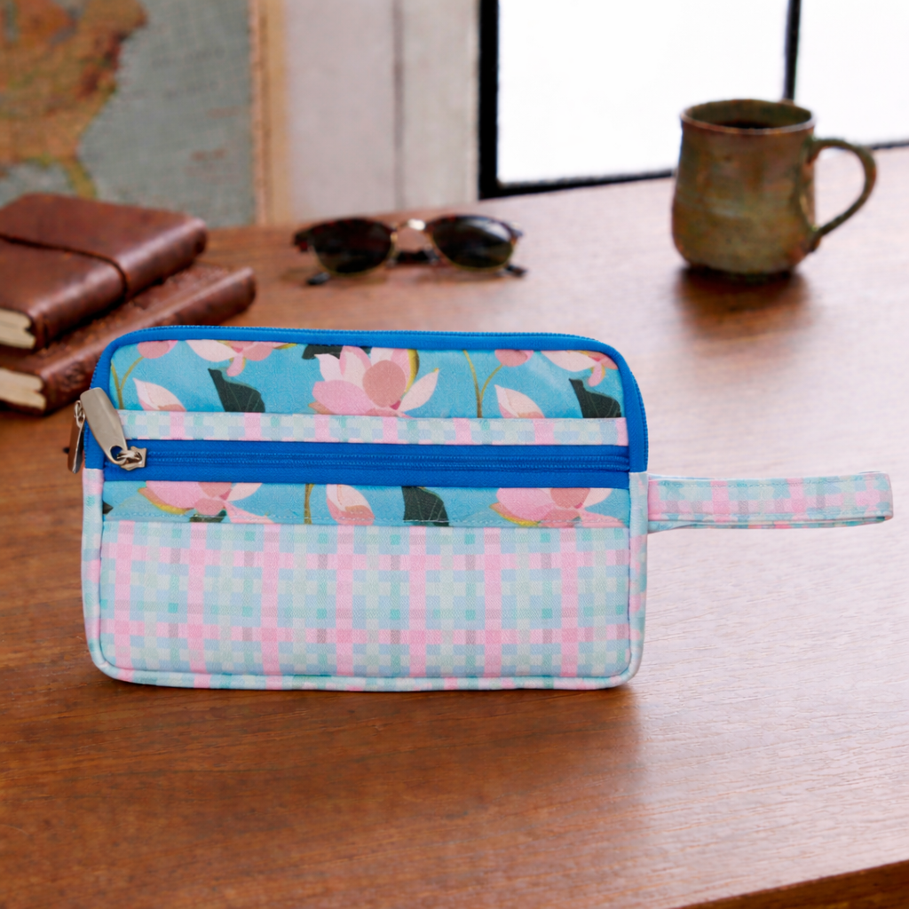 PADMA PICHWAI PRINT ESSENTIAL TRAVEL COMPACT ORGANIZER