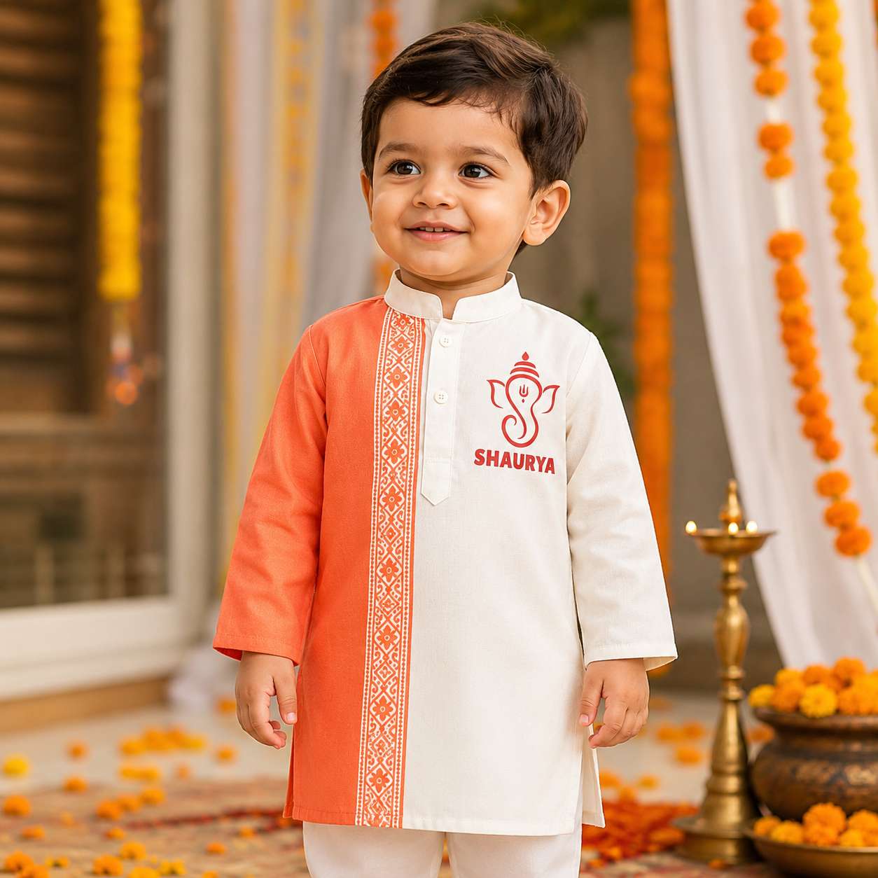 Ganesha festival Kurta set