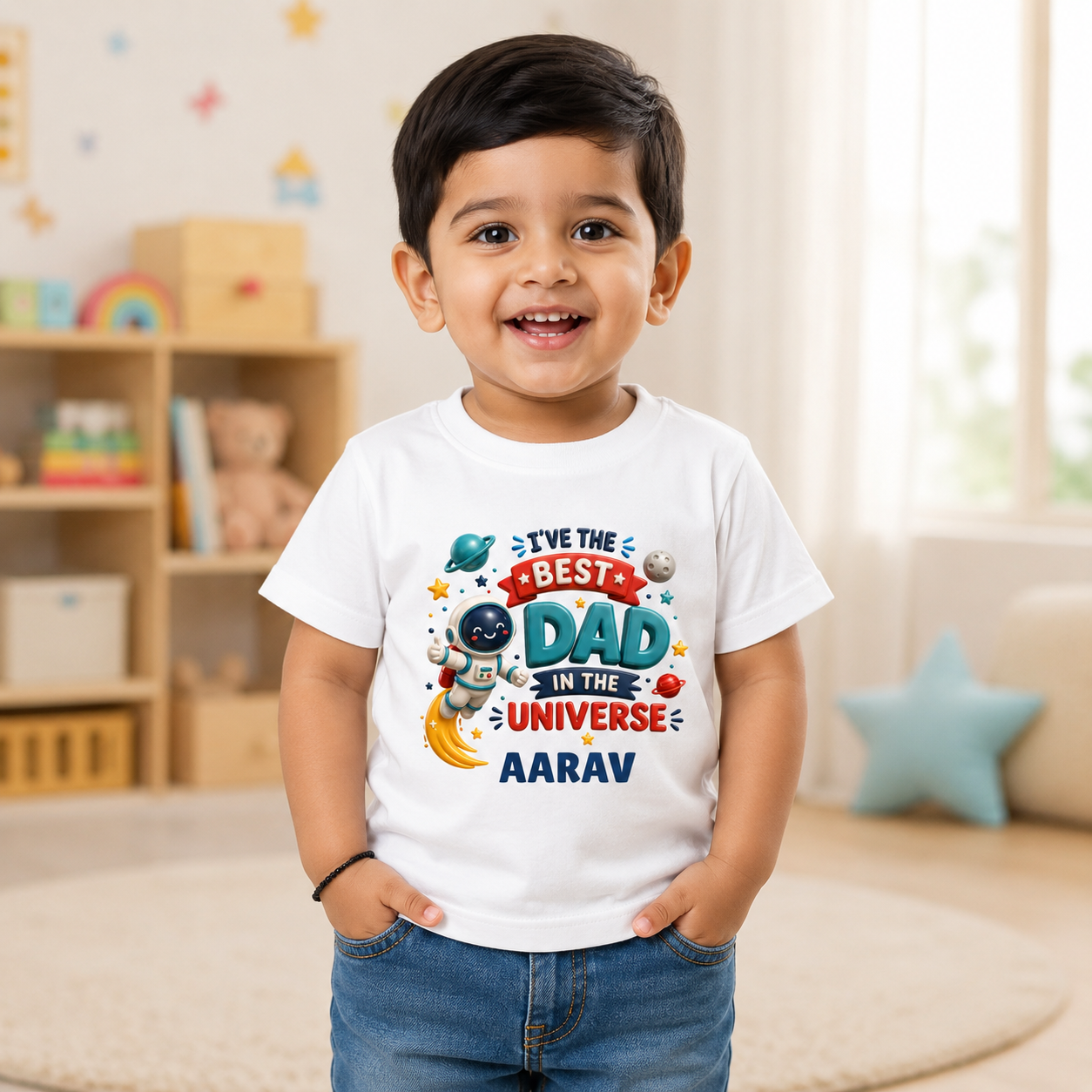 BEST DAD IN THE UNIVERSE TEE