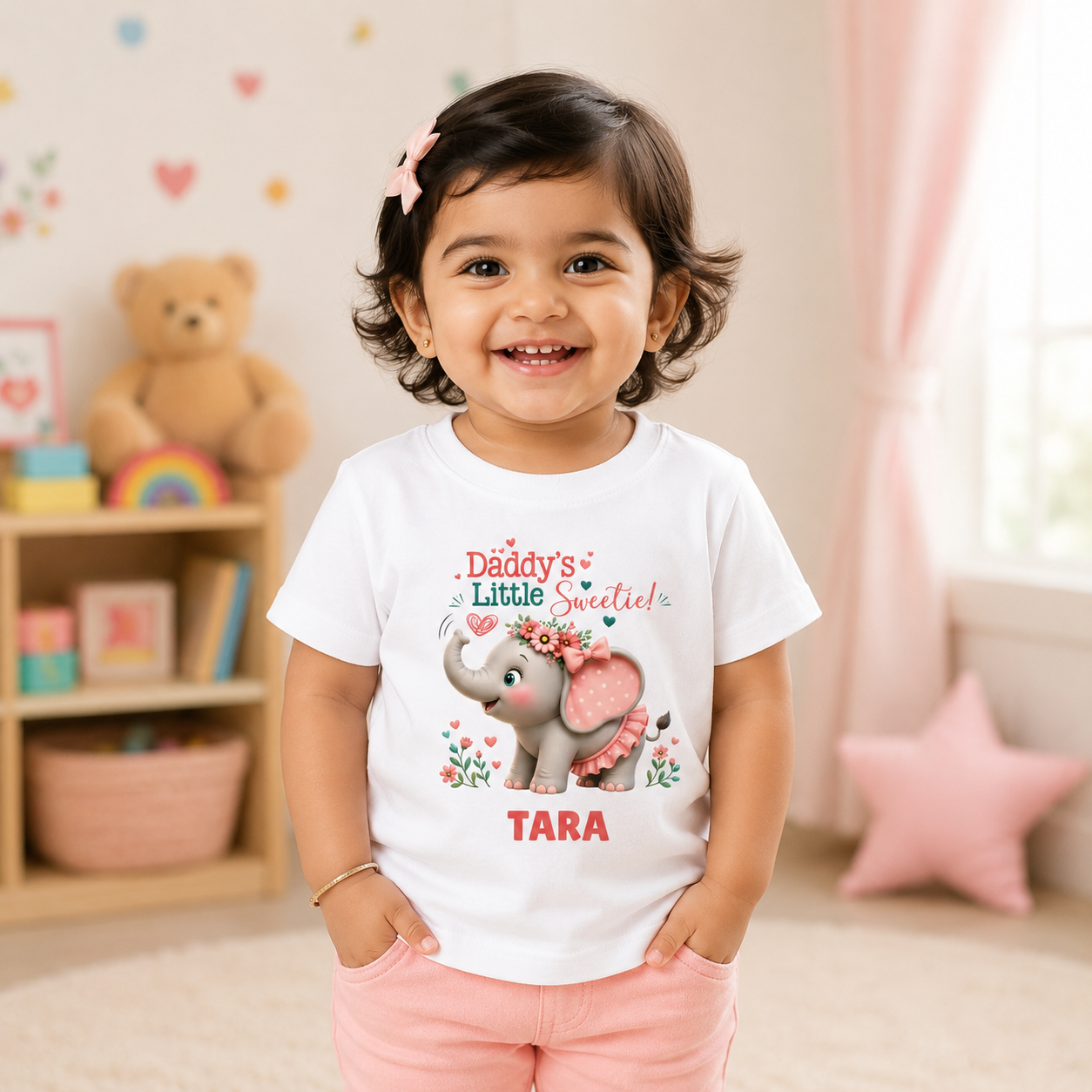 DADDY’S LITTLE SWEETIE ELEPHANT TEE