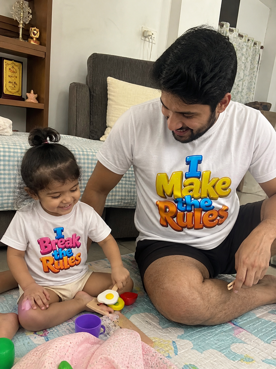 Father’s Day Rules Maker Breaker Matching T-Shirts