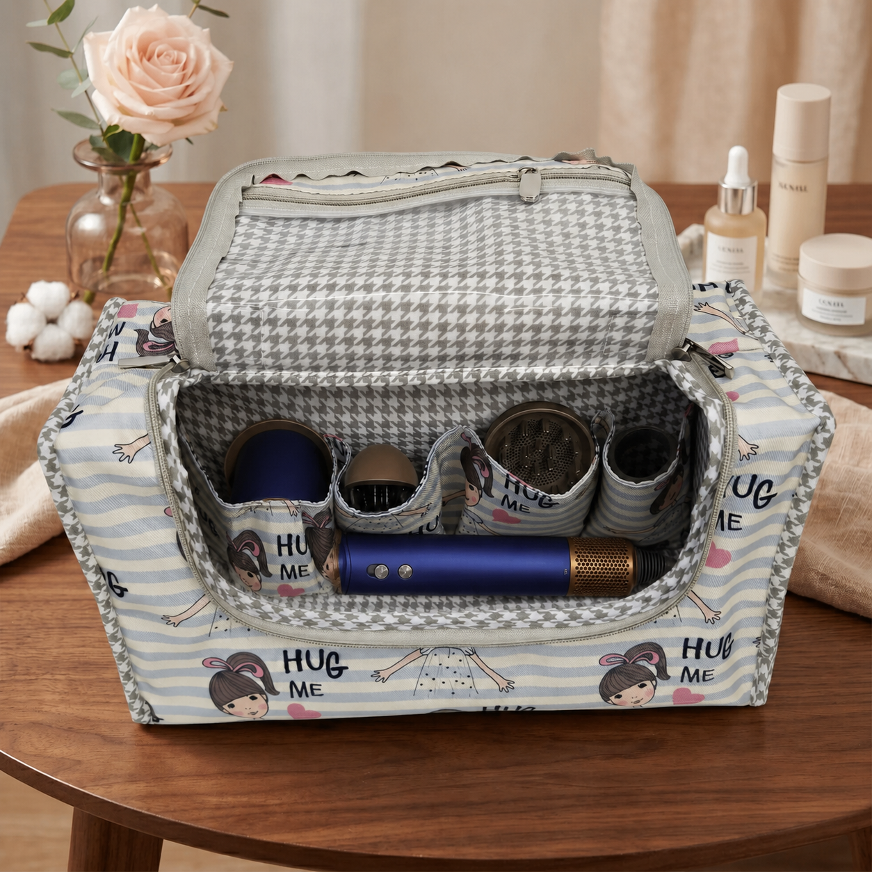 HUG ME PRINT DYSON HAIR DRYER COVER