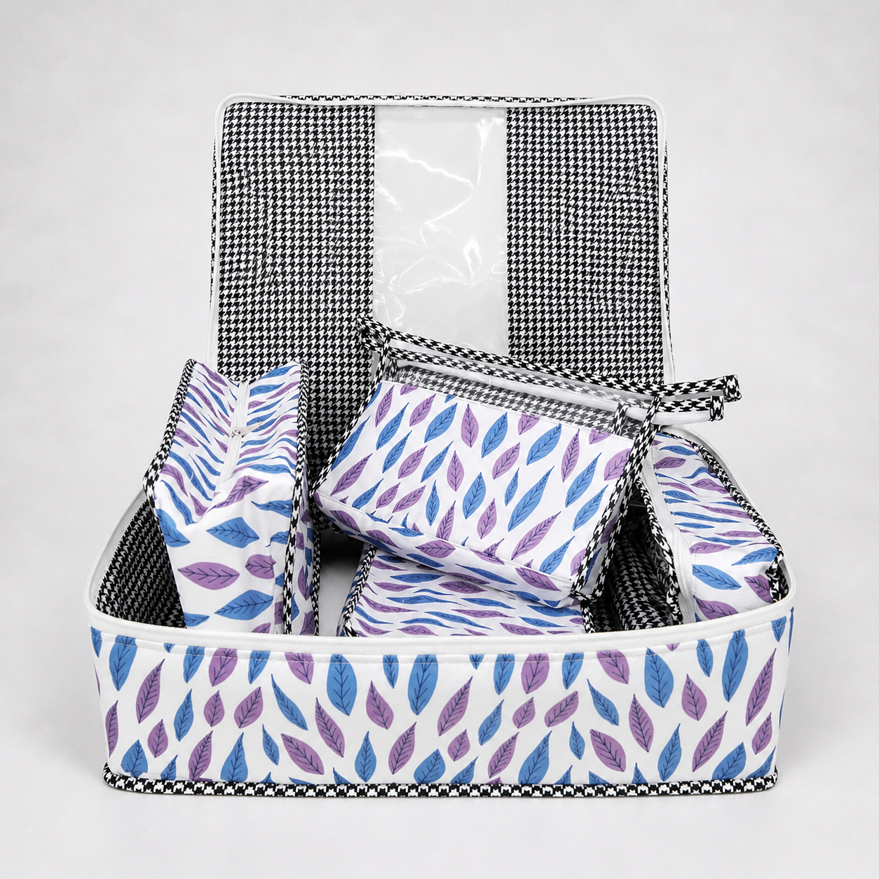 VIOLET BLUE MEADOW PRINT BRIDAL ESSENTIAL PACK