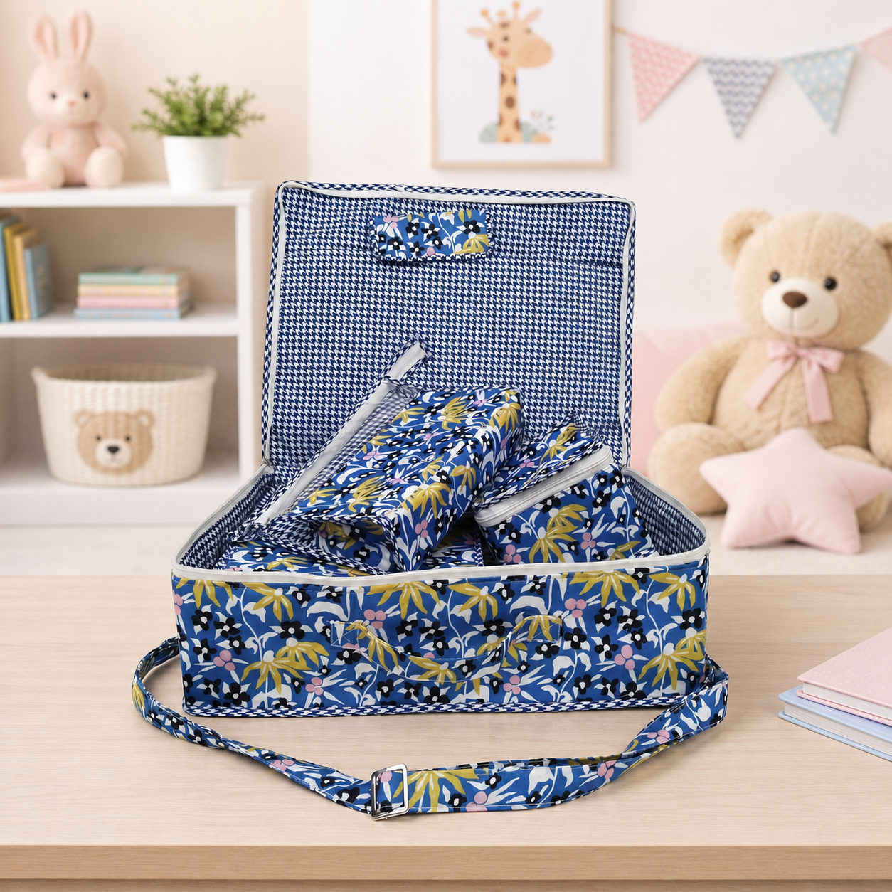 WILLOW BLOSSOMS PRINT 8 PIECE KIDS GIFT SET
