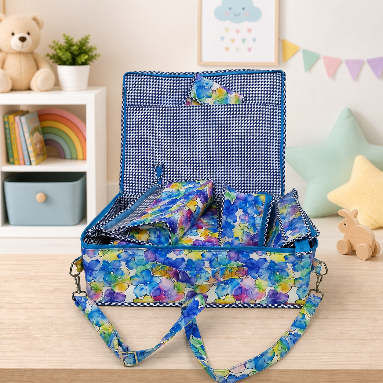OCEAN MIST PRINT 8 PIECE KIDS GIFT SET