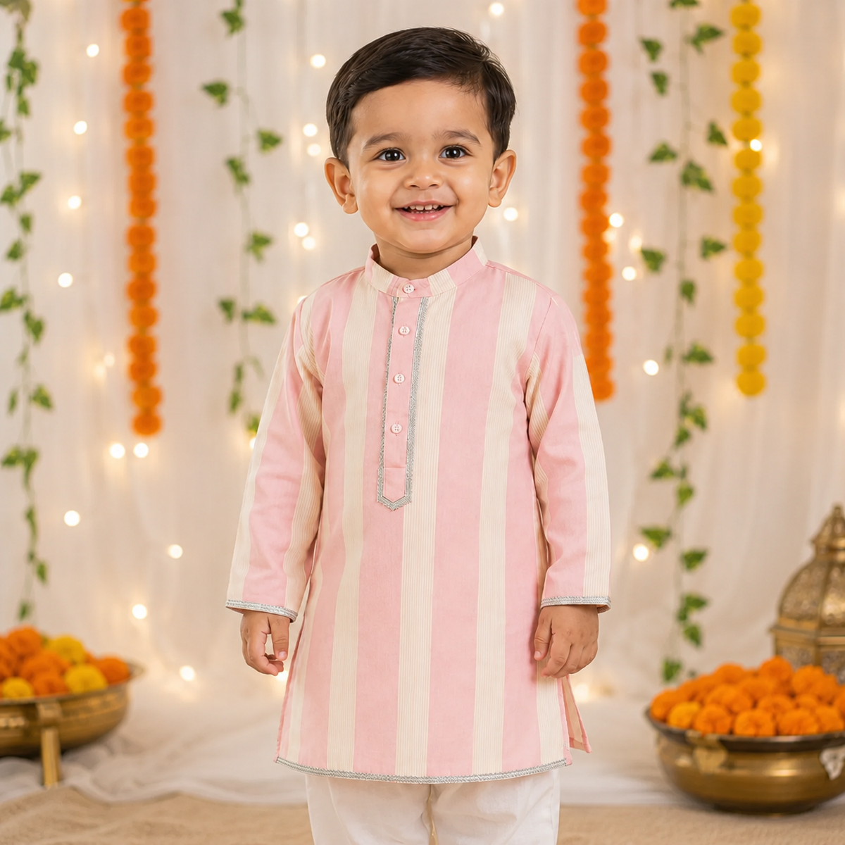 Pink Grace Kurta Set