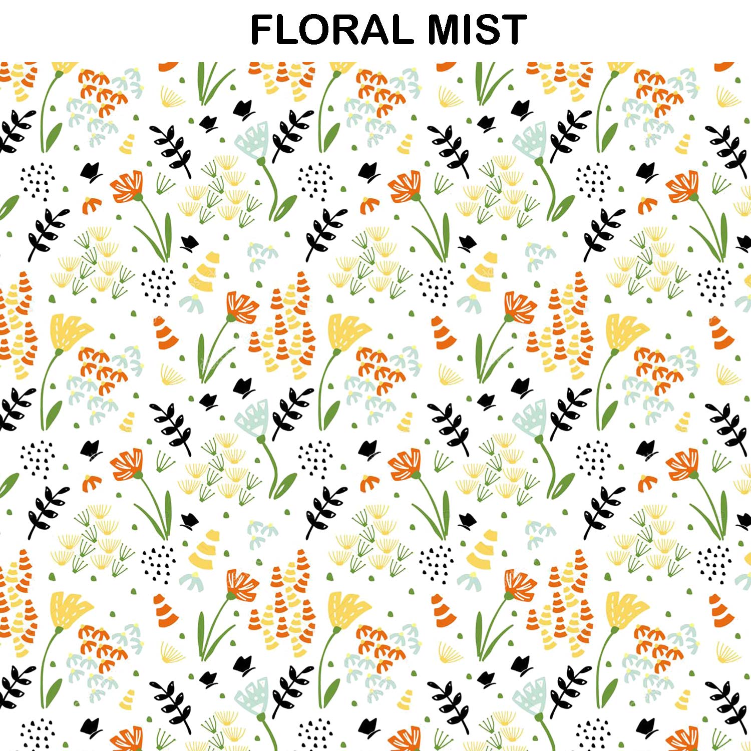 FLORAL PRINT KIDS DUFFEL BAG CUSTOMISER
