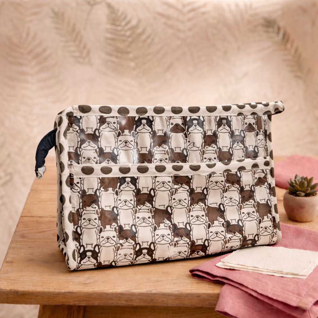 Pawfect Pals Print TrioZip Toiletry Bag