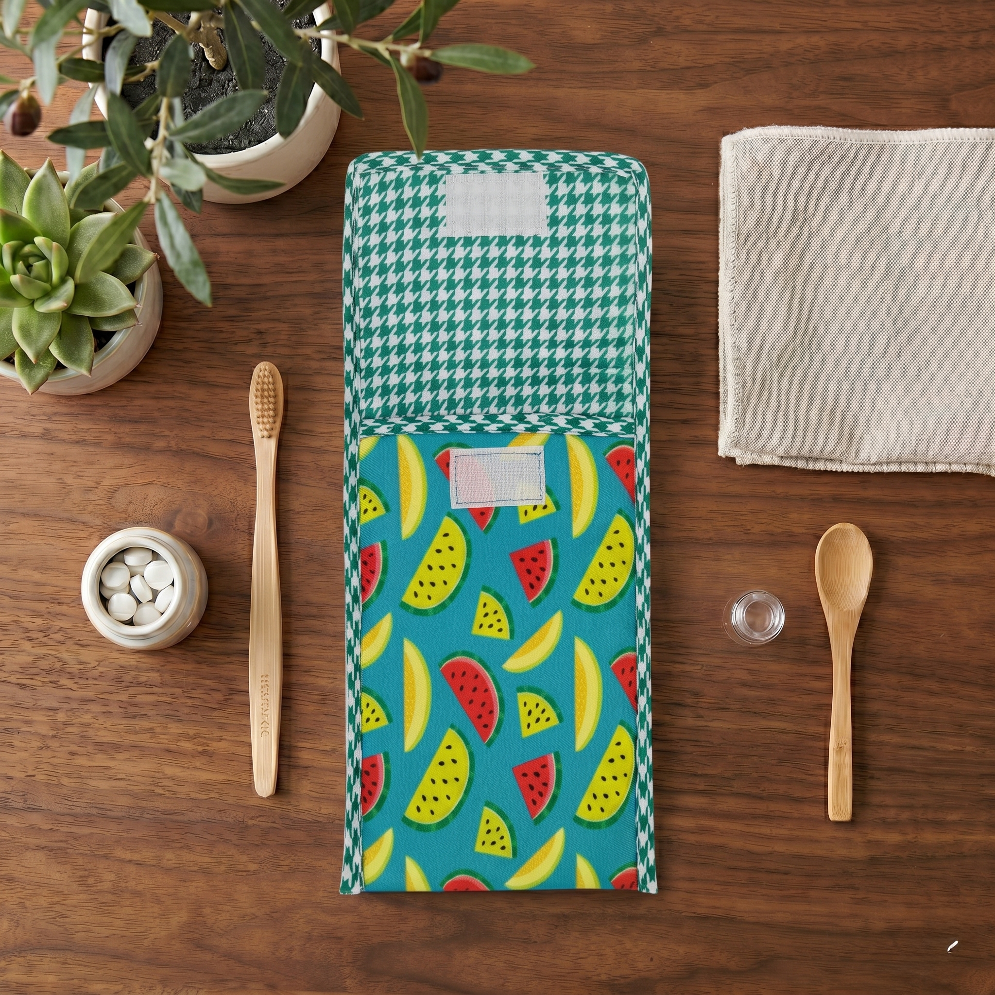 MELON MUSE PRINT TRAVEL DENTAL KIT