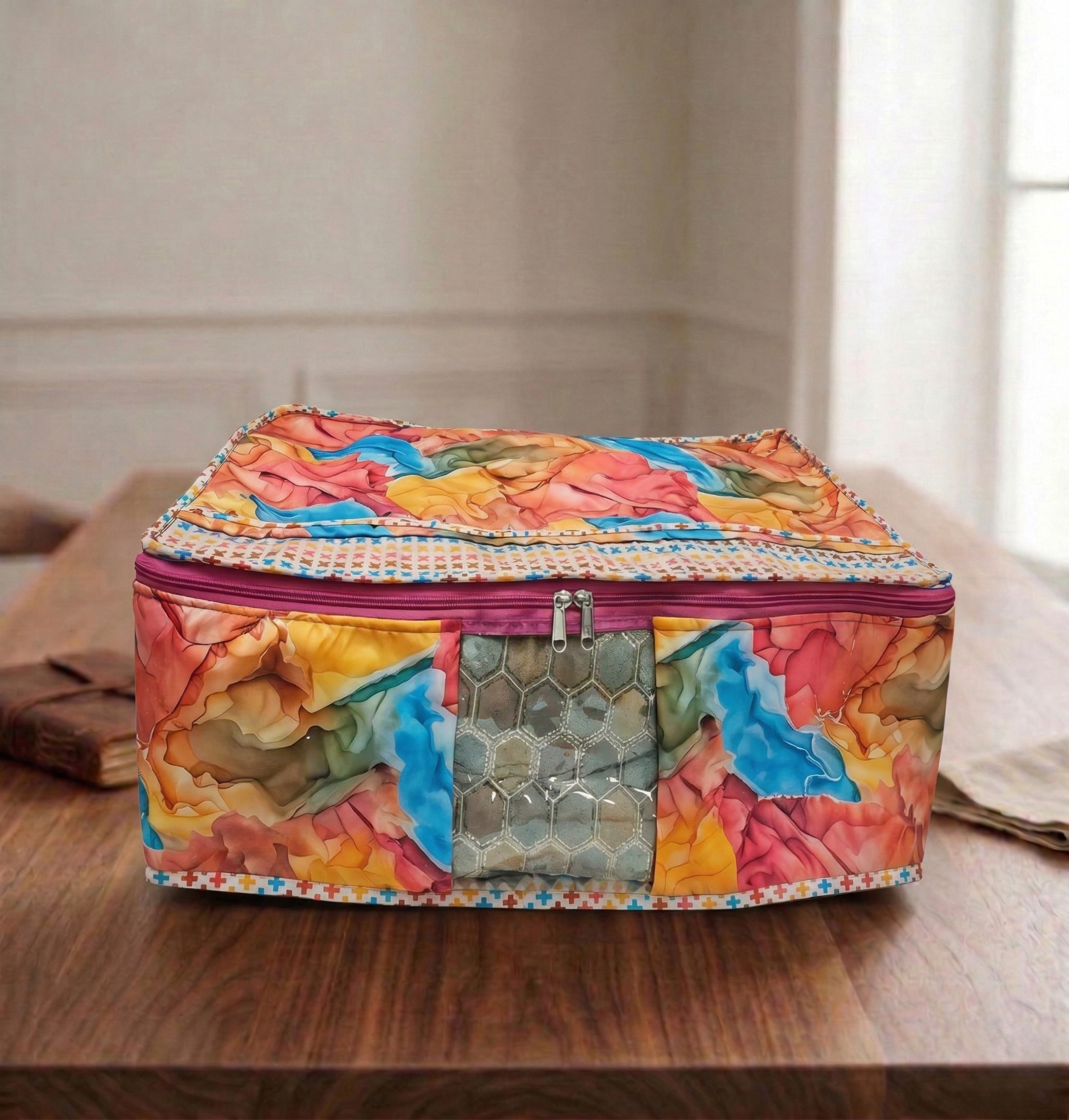 COLOR CRUSH PRINT  Lehenga Organizer