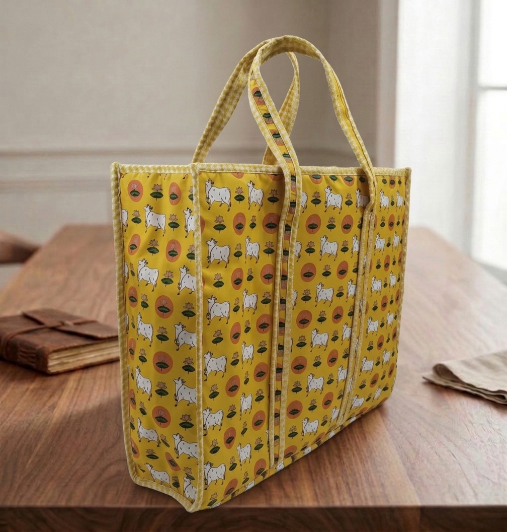 PICHWAI PASTURES PRINT Everyday Tote