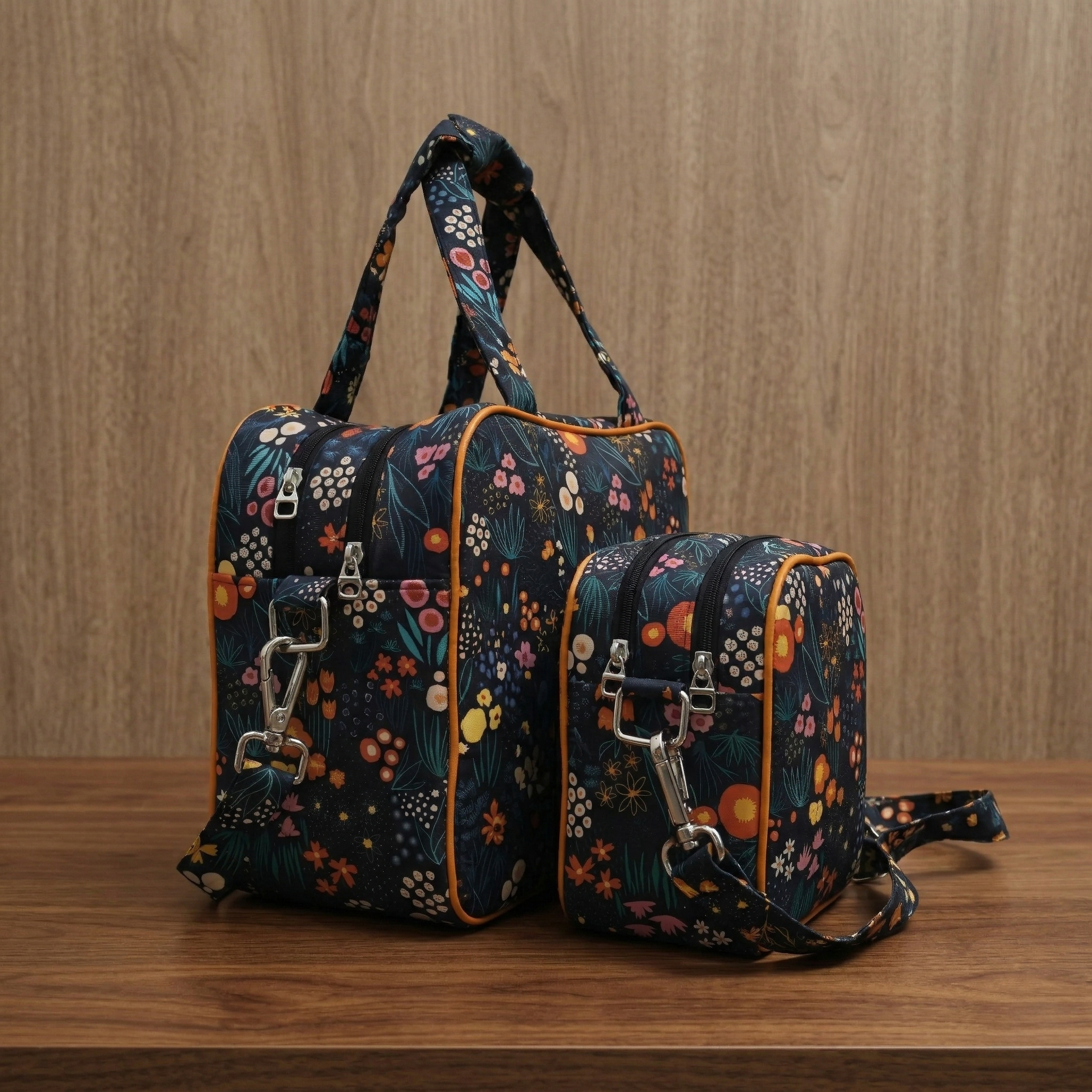 FLORA FIESTA PRINT TRAVEL BAG