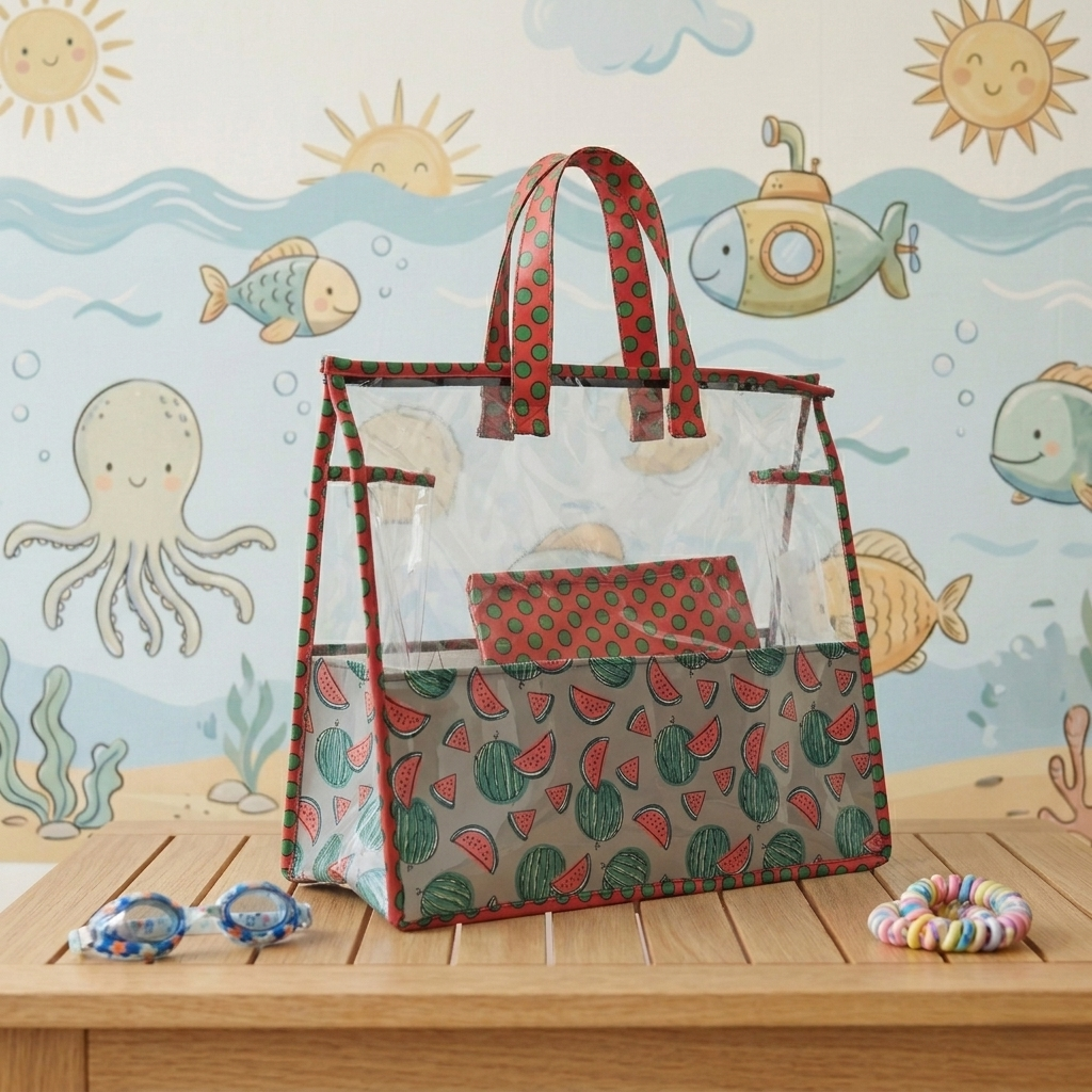 SUMMER MELON PRINT Swimming Bag