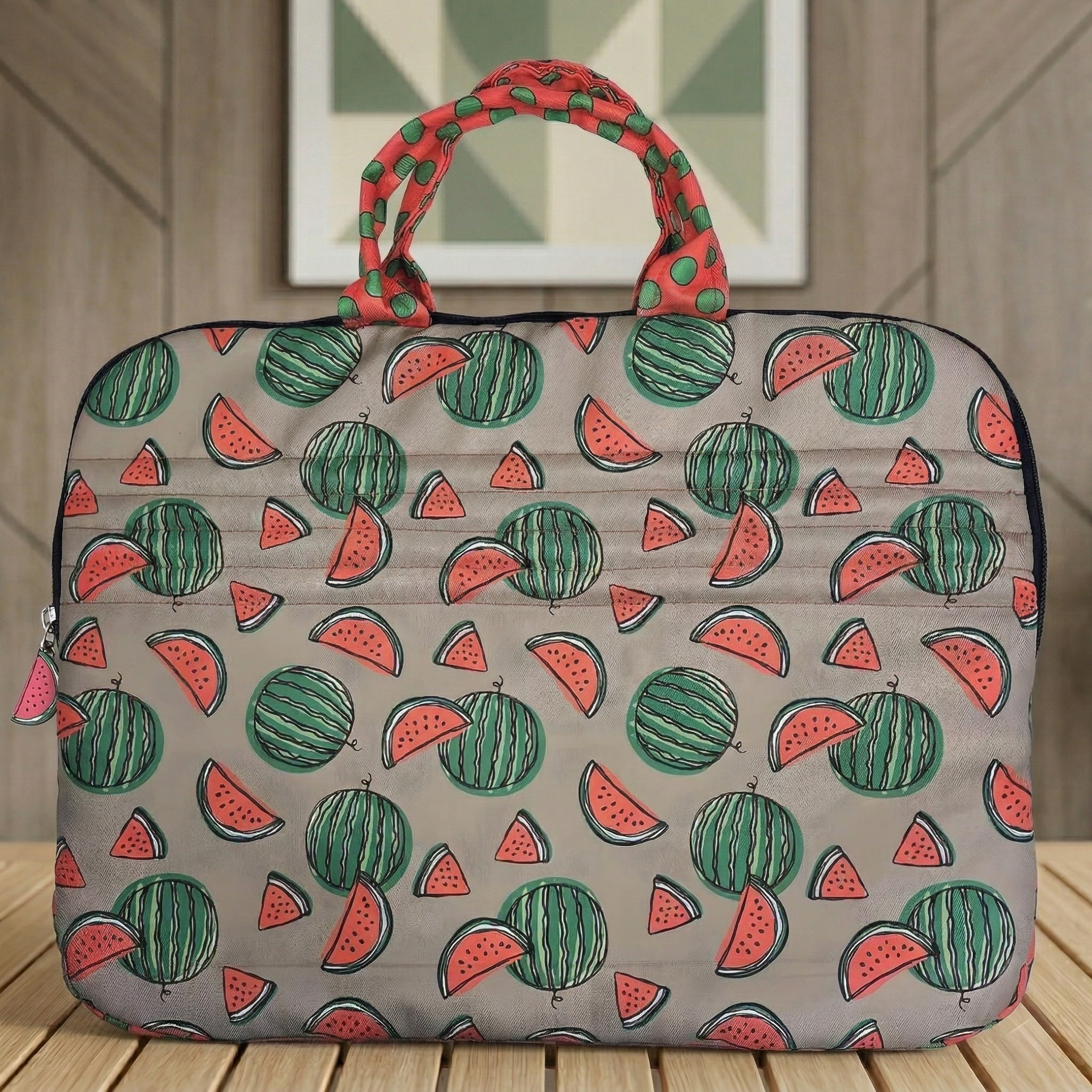 SUMMER MELON PRINT Laptop Bag