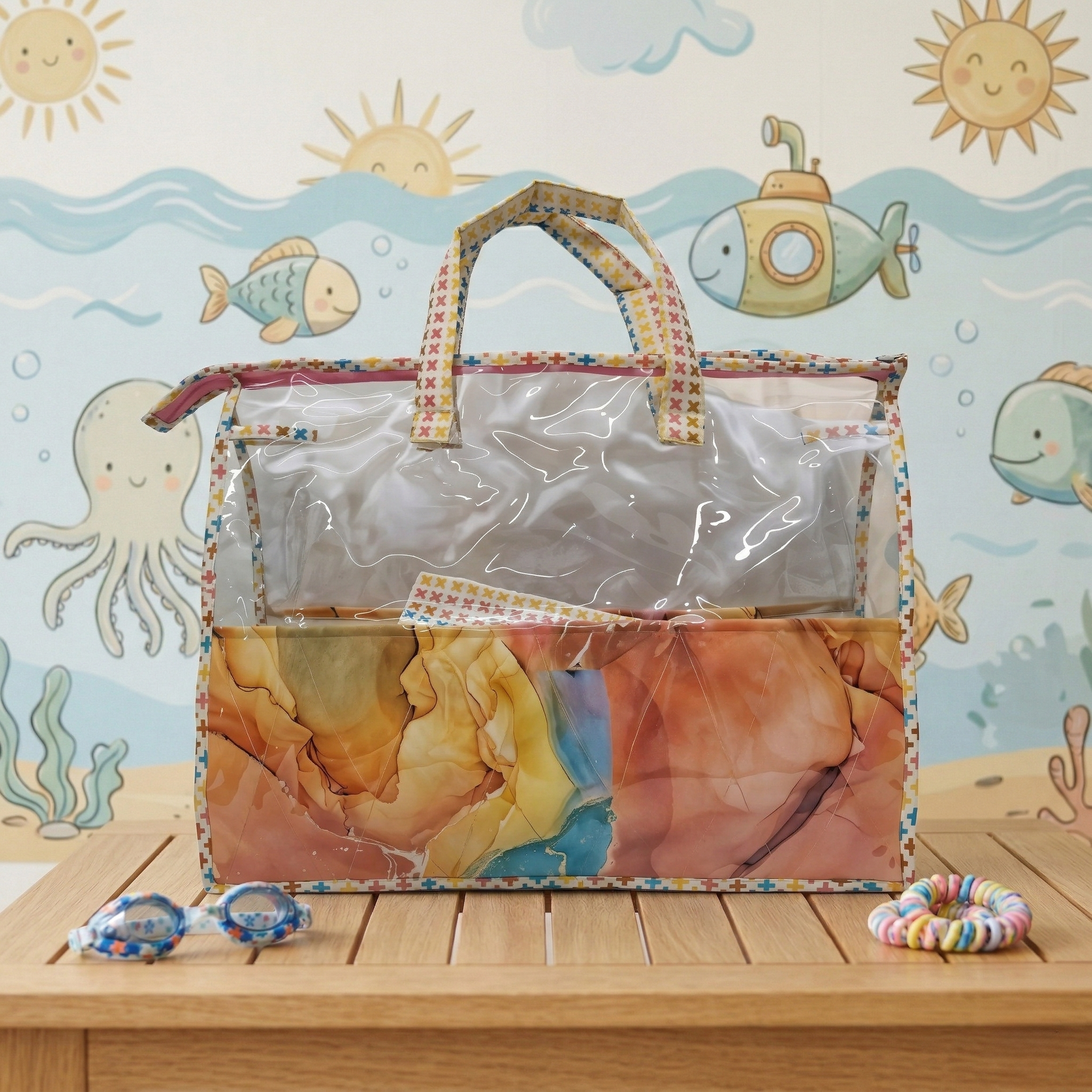 COLOR CRUSH PRINT Swimming Bag