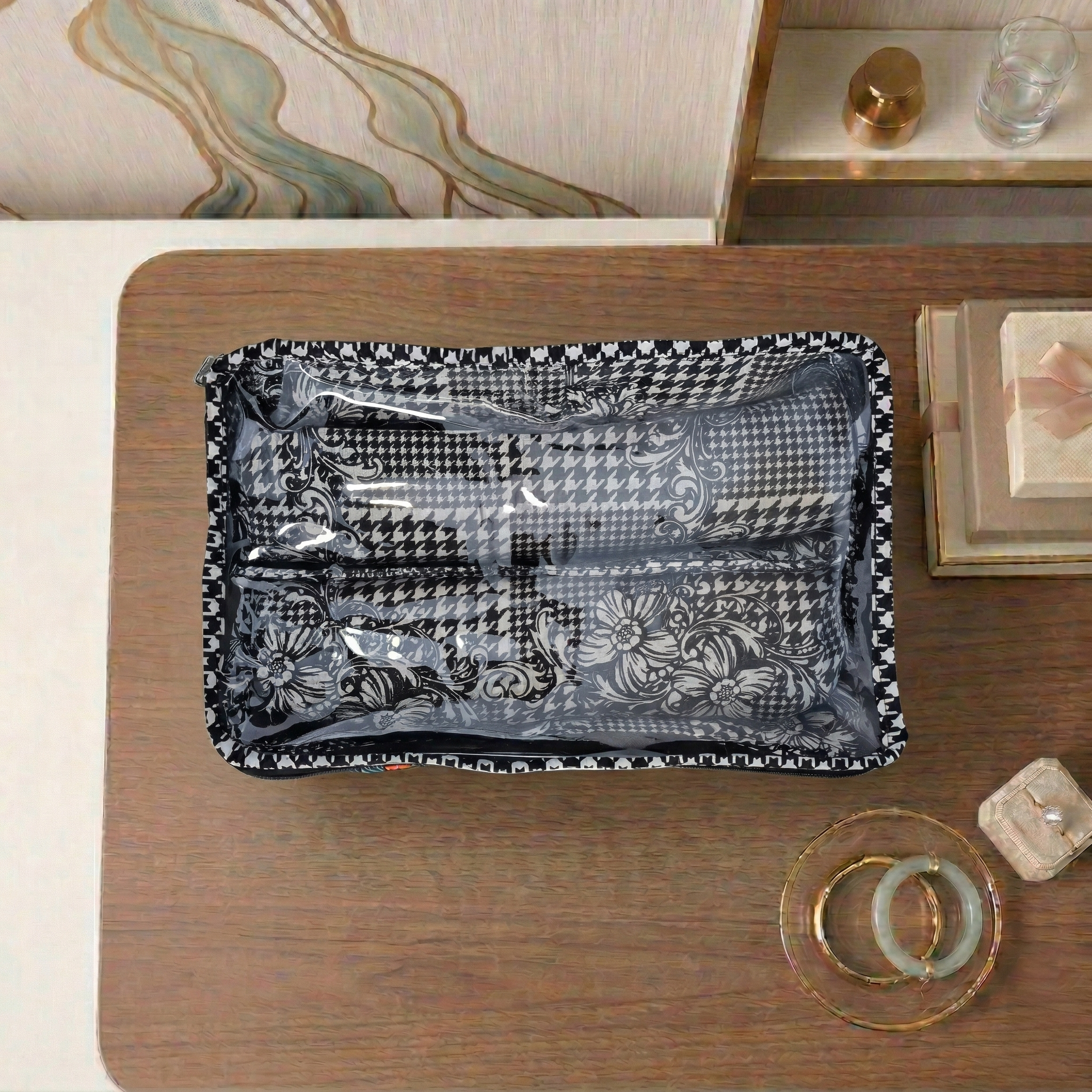 FLORA FIESTA PRINT SMART BANGLE ORGANIZER