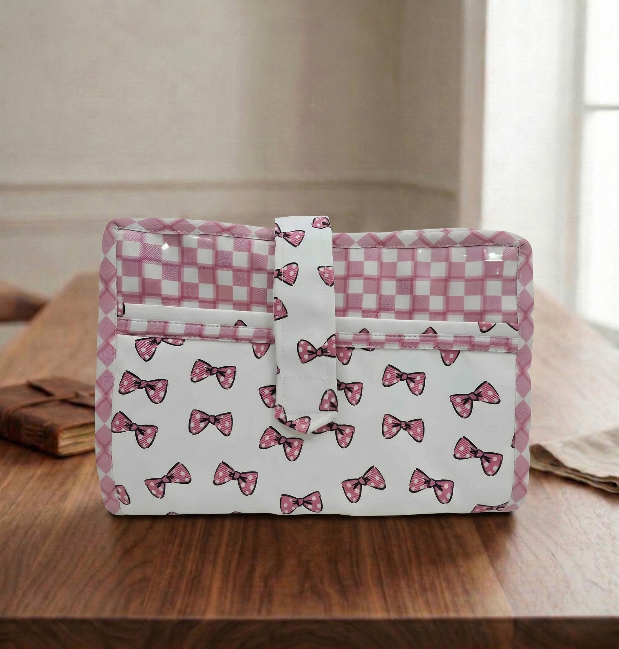 Classy Bow Print  Luxe Wet Tissue Kit
