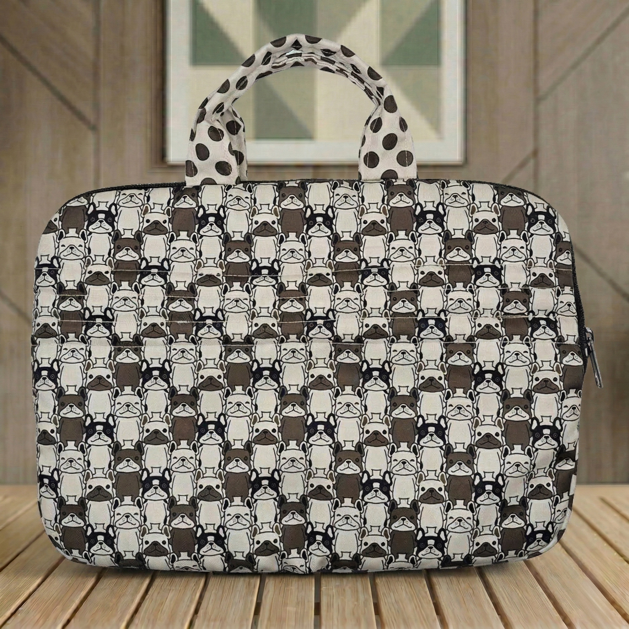 Pawfect Pals Print Laptop Bag