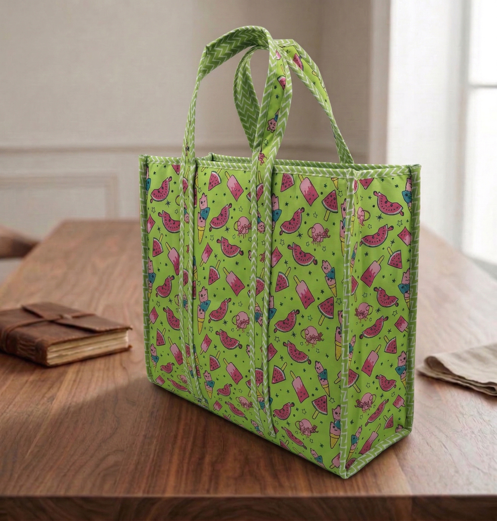 Tropical Bliss Print Everyday Tote