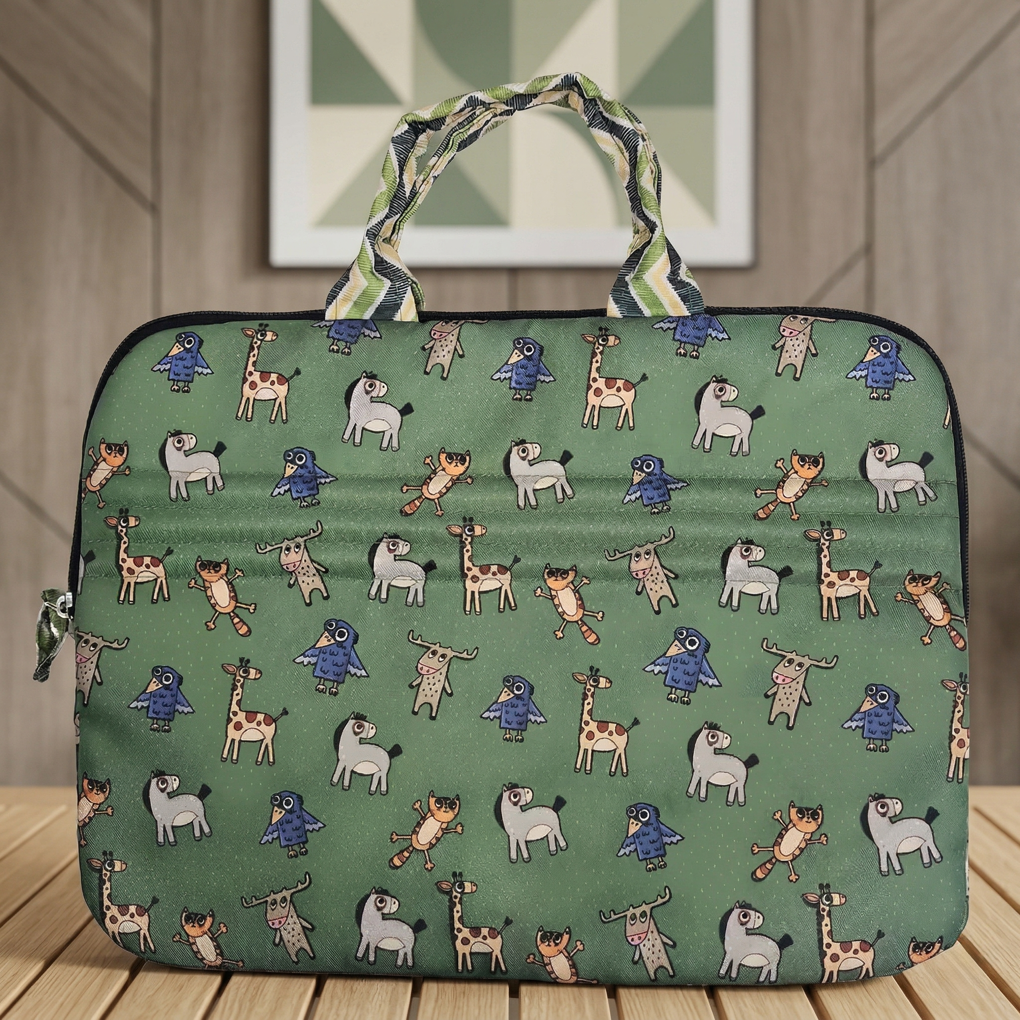 FOREST FRIENDS PRINT Laptop Bag