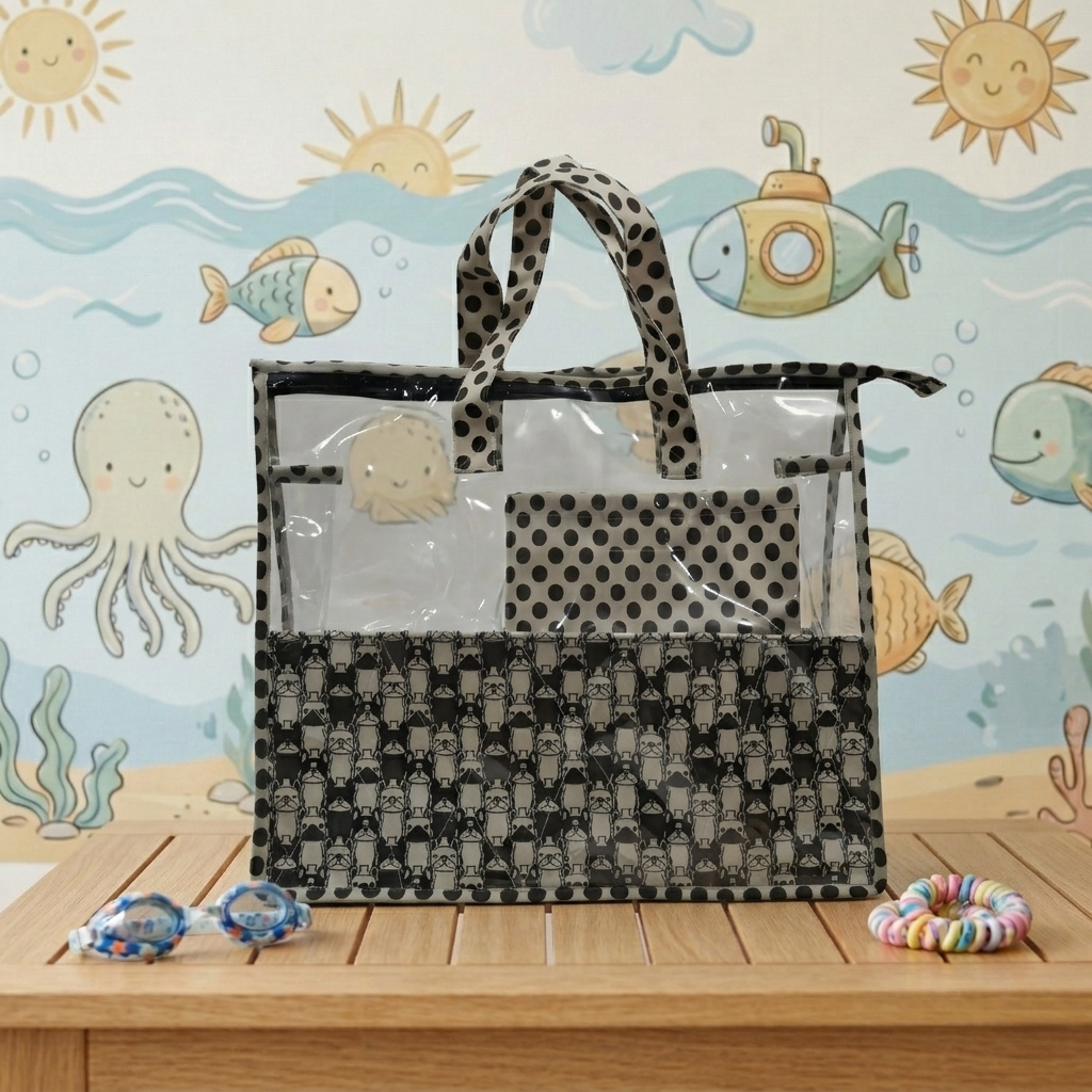 Pawfect Pals Print Swimming Bag