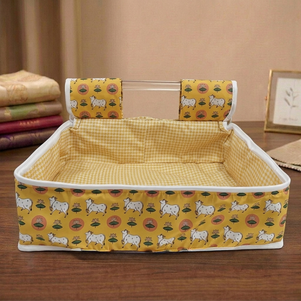 PICHWAI PASTURES Print Grand Saree Organizer