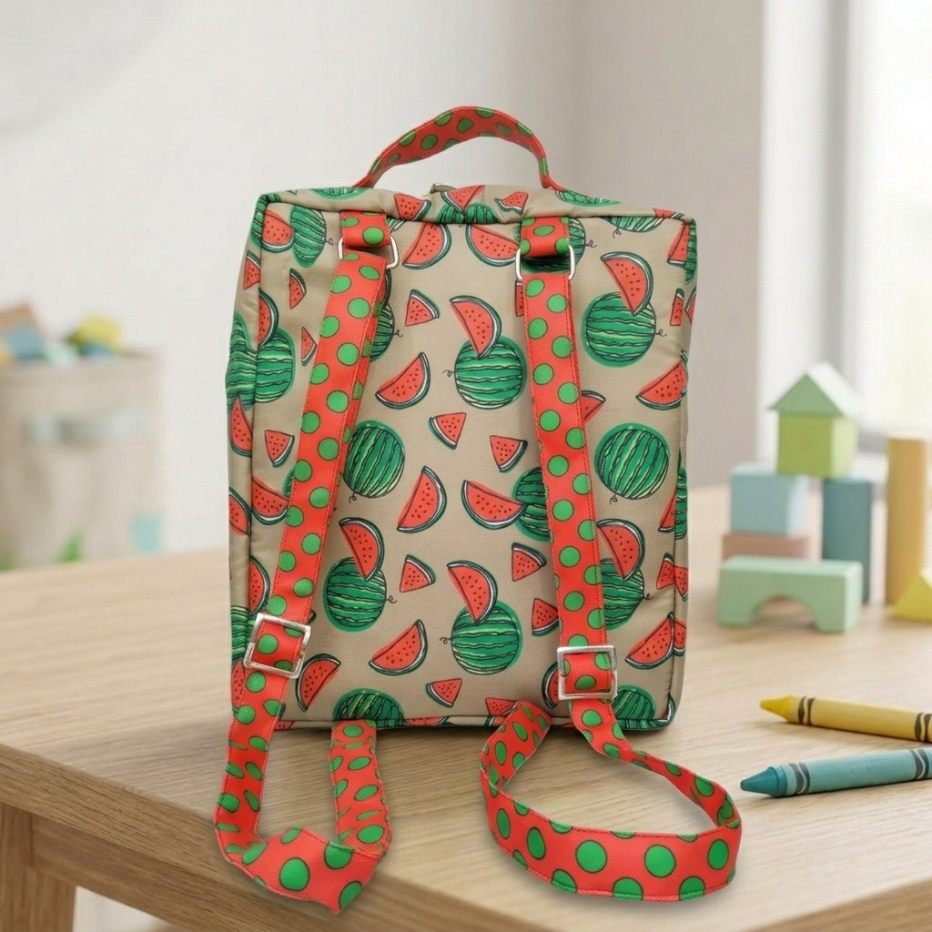 SUMMER MELON PRINT KIDS BACKPACK