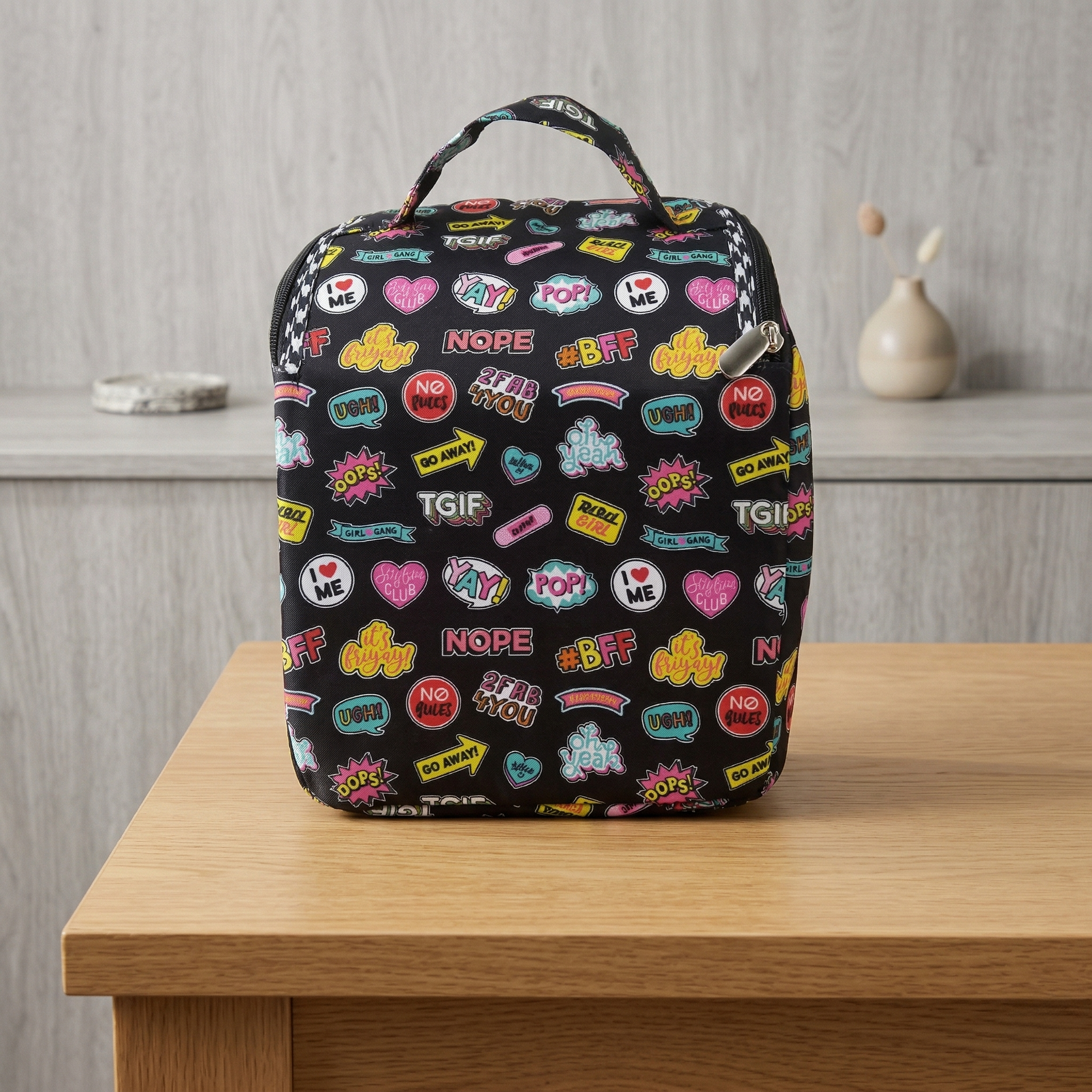 VIBE PATCH PRINT SMART TIFFIN BAG