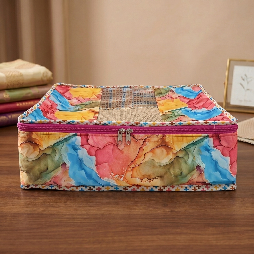 COLOR CRUSH Print Grand Saree Organizer
