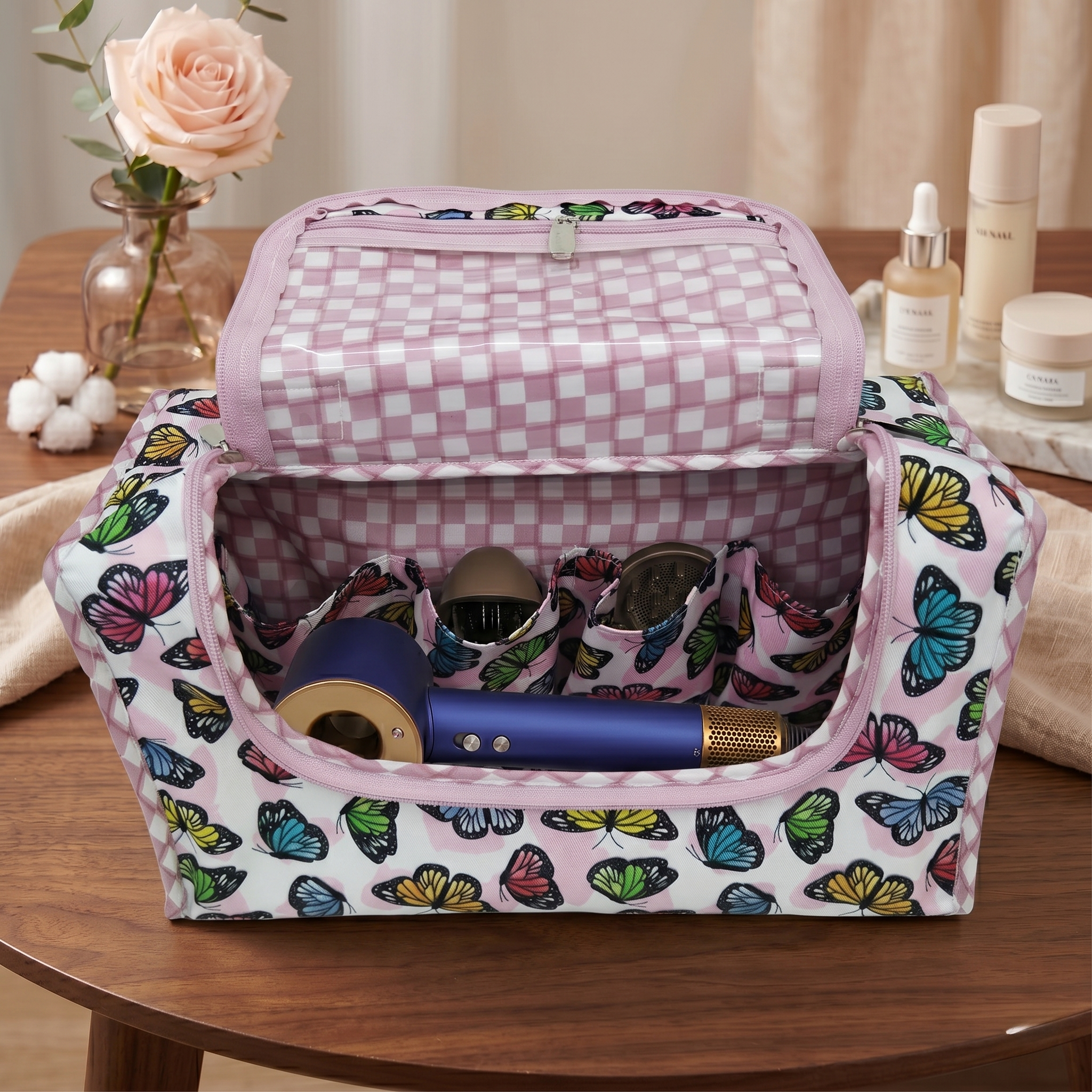 WING WHIMSY PRINT DYSON HAIR DRYER COVER