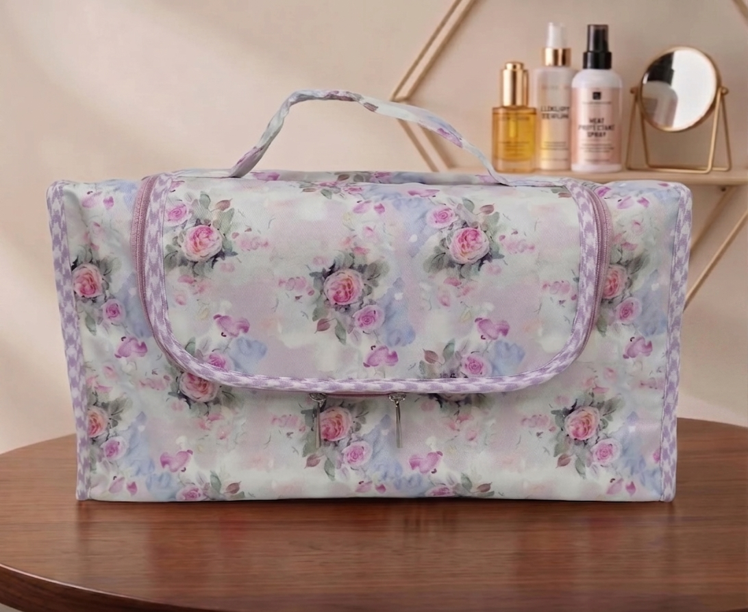 PINK ROSE GARDEN PRINT DYSON HAIR DRYER COVER