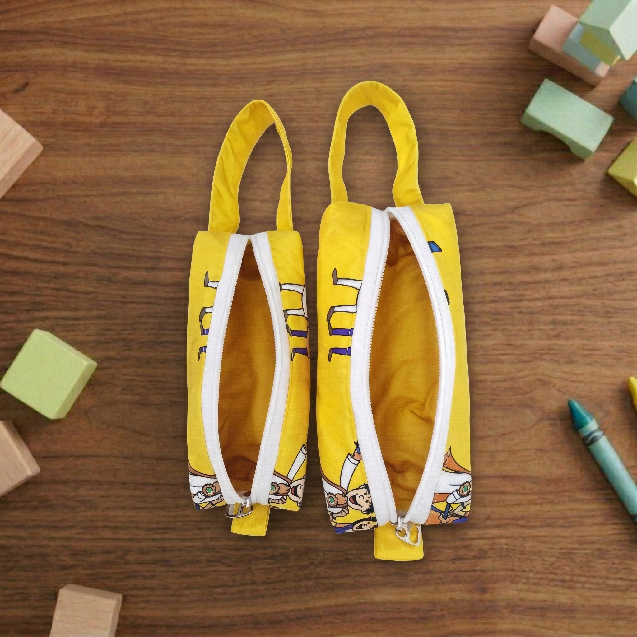 SELFIE WITH BHAIYA  PRINT Small Duo Pouch Set