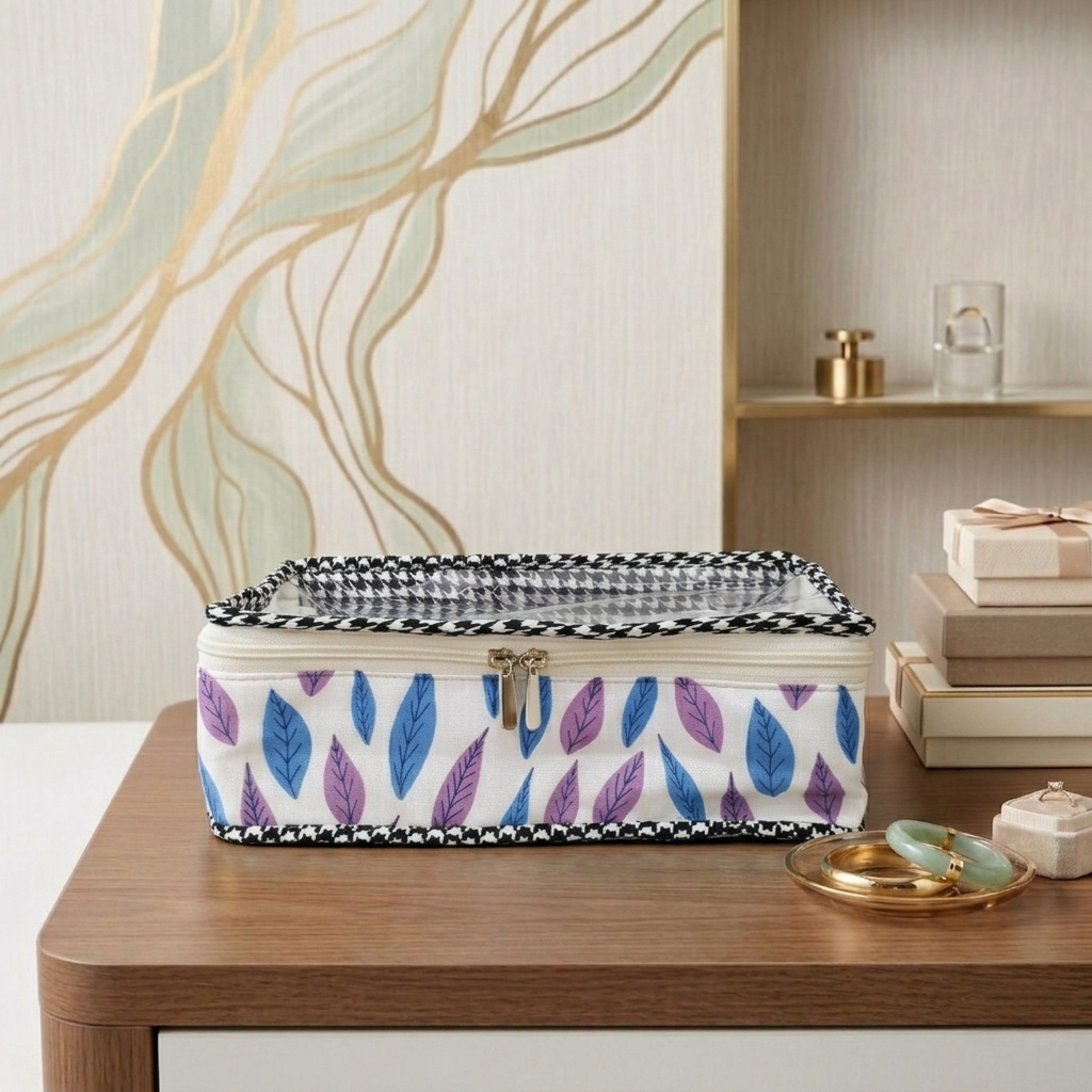 VIOLET BLUE MEADOW SMART BANGLE ORGANIZER