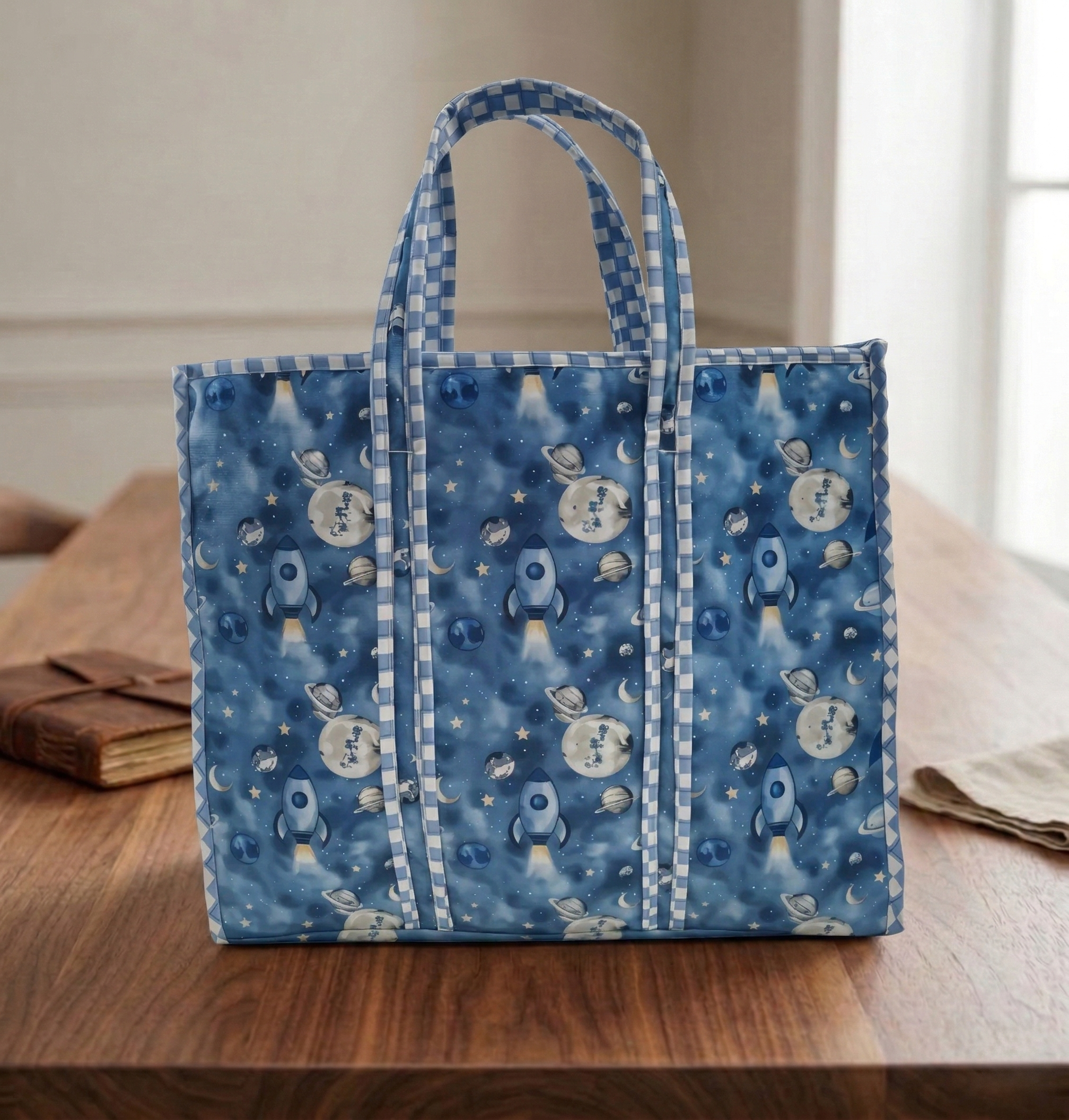 GALAXY WONDERS PRINT Everyday Tote