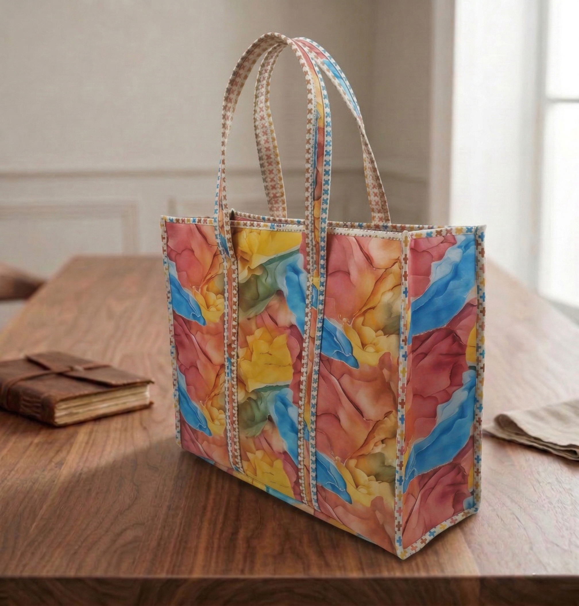 COLOR CRUSH PRINT Everyday Tote