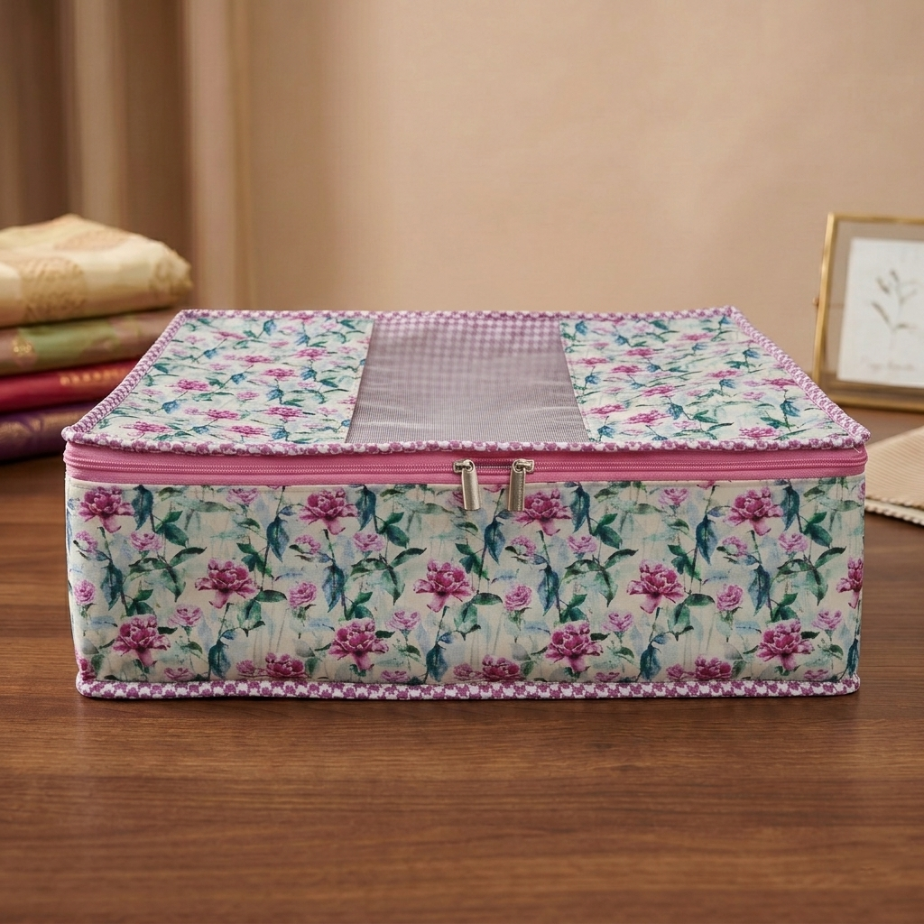 LAGOON PALM VISTA PRINT GRAND SAREE ORGANIZER