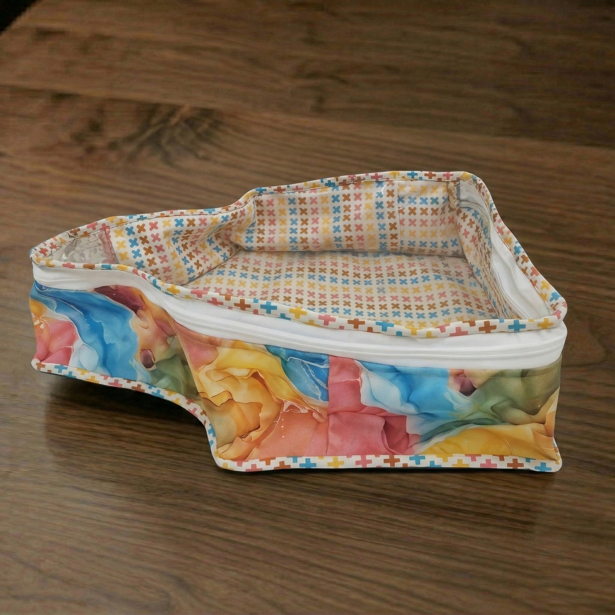 COLOR CRUSH PRINT BLOUSE COVER